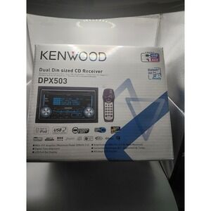 NEW Kenwood DPX503 Bluetooth  CD w/USB Interface Black